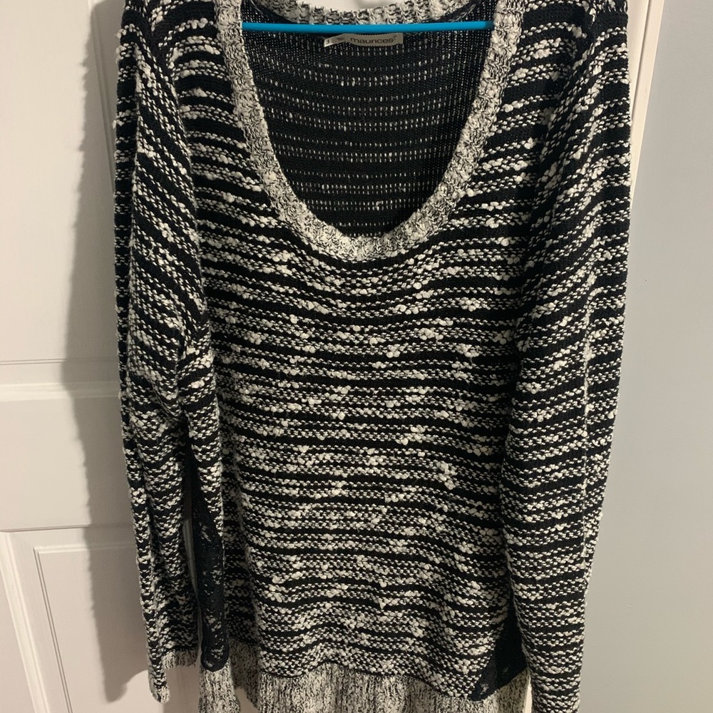 Maurices Oversized Sweater Like New